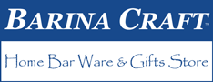 Barina Craft home bar ware, gifts & accessories store.