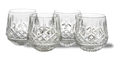 Double old fashioned crystal barware set.
