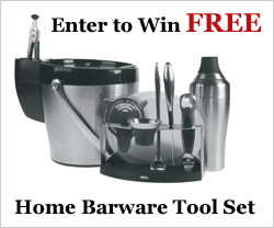 Enter to win free barware tool set