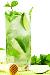 Mojito cocktail, a crowd favorite popular in bars & nightclubs, with mint sprigs, lime wedges & wooden muddler.